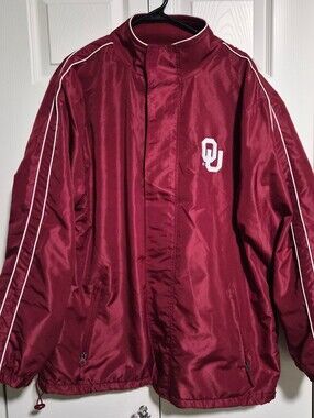 Men's Campus Specialties Oklahoma Sooners Winter Parka Sz. L